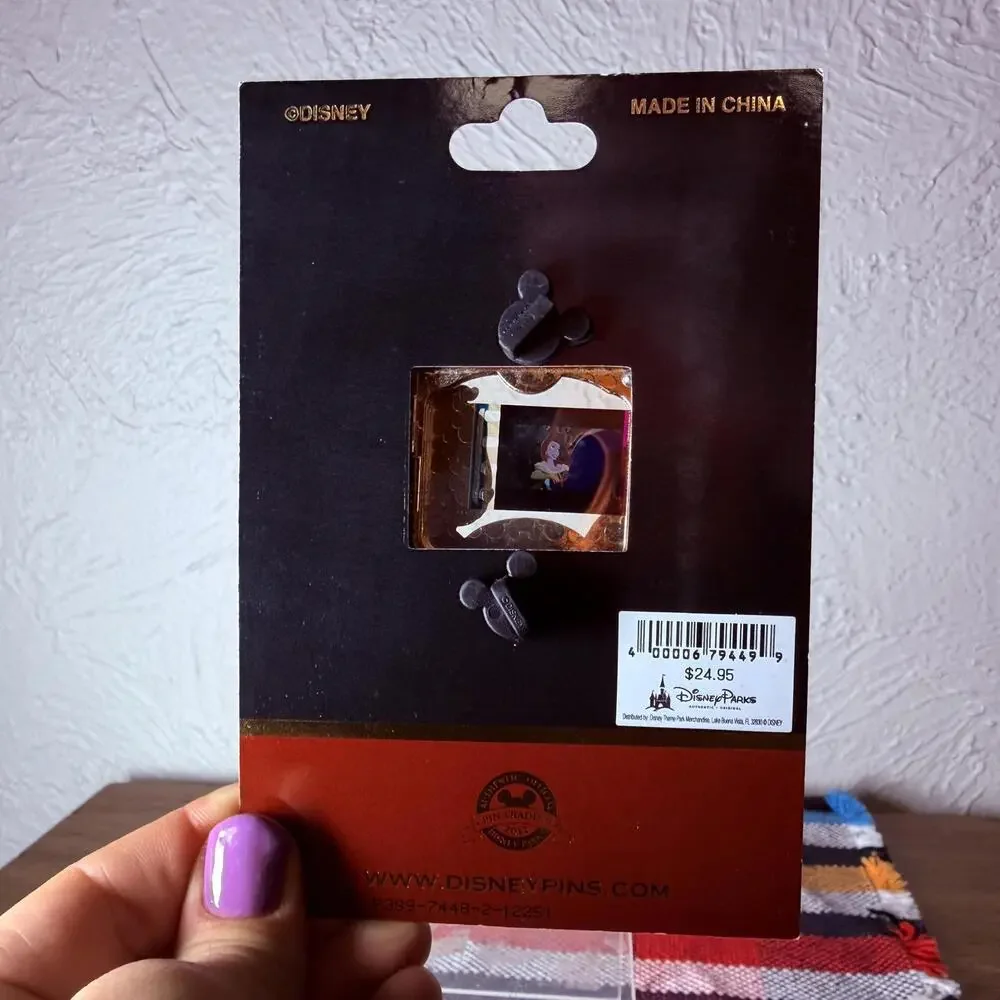 Piece of Disney Movies Beauty and the Beast PODM LE 2000 Pin NOS - Option B - Picture 5 of 6